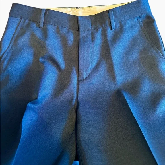 Boys Van Heusen Suit, New without Tags, Navy Blue 🔵 Size 18 - Picture 2 of 6